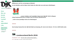 Desktop Screenshot of djk-sued.de